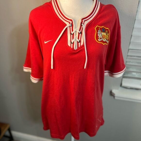Vintage Nike Manchester United Rugby
Football Jersey Shirt Edition large women - Picture 9 of 14